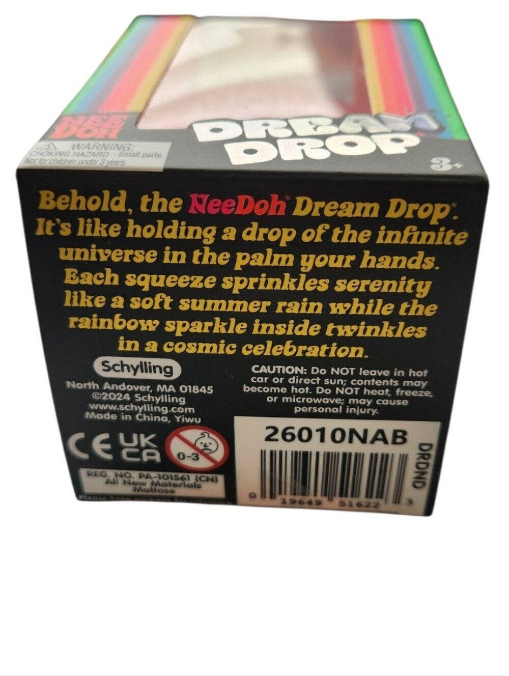 NEW NeeDoh Dream Drop Teal Dreamy Smooth Squeeze & Splash Display Stand Sparkle - Picture 5 of 5